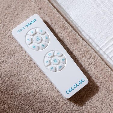 Стеляний вентилятор Cecotec EnergySilence Aero 4250 DC Fresh: 40W, 106 см, 4 лопаті, LED, пульт, таймер, 6 швидкостей