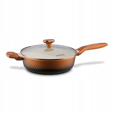 Набір алюмінієвих каструль Starke Pro Texture Copper, 10 предметів