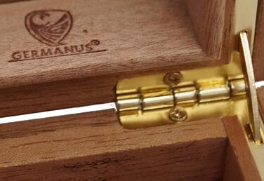 HUMIDOR GERMANUS Mensalla Classic - вологозбережувальний контейнер для тютюну