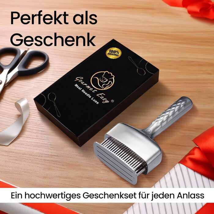 Професійний відбиваючий молоток для м'яса з гострими лезами з нержавіючої сталі, тендеризатор для стейків, яловичини, курки та свинини, придатний для посудомийки