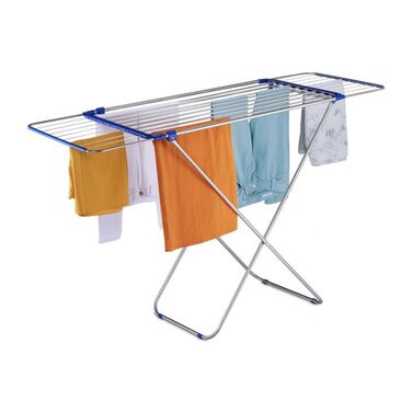 Relaxdays Extendable Clothes Drying Rack made of Stainless Steel