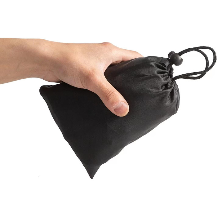 Надувна подушка для подорожей з м'якого велюру - підтримка шиї для авто, літака, поїзда, офісу. Сіра, з сумкою.