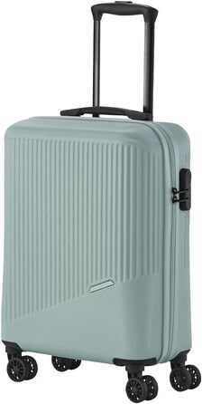 Тролей Travelite Bali 55x39x20 см, 2.5 кг, міцний корпус, 4 колеса, кодовий замок – ручна поклажа для Condor, Ryanair, easyJet, Mint