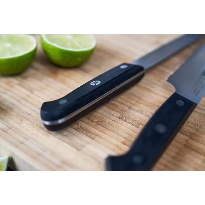 ZWILLING Gourmet Vegetable Knife, 8 cm, Stainless Special Steel, Ergonomic Plastic Handle, Black - Made in Germany
