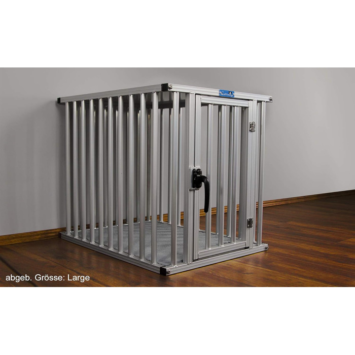 Callieway® ALU DOGBOX - алюмінієва переноска для собак (XLarge/XXLarge)