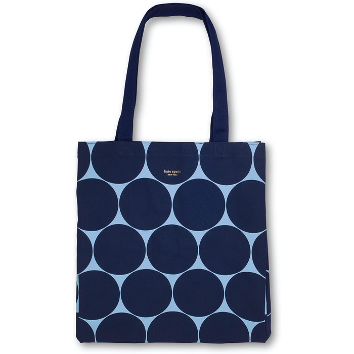 Велика сумка-тоут із канви Kate Spade New York для пляжу або школи