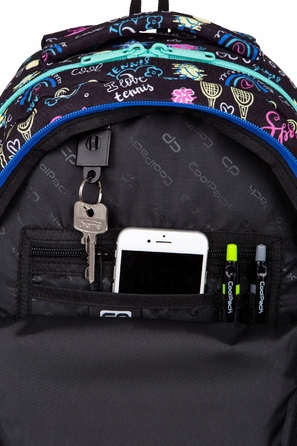 Шкільний підлітковий рюкзак CoolPack Jerry Tennis Star для дівчинки