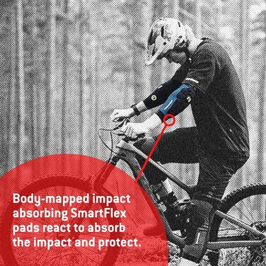G-Form Pro-Rugged 2 Захисники для ліктів MTB, сині, розмір L, для дорослих, для гірського та мотокрос-байку