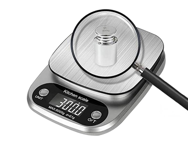 Кухонний ваги wagPRO-K5B, сріблястий/сірий, 5 кг