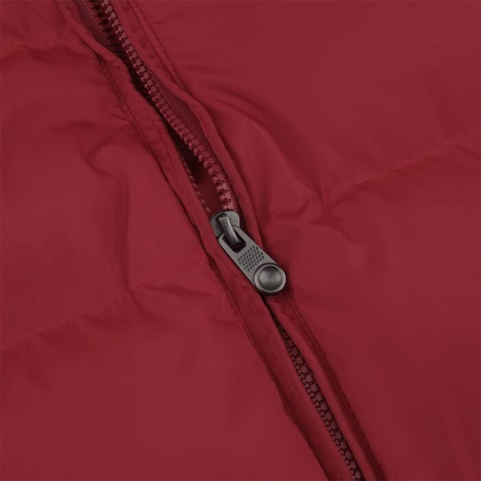 Степлед жилет для чоловіків Allthemen з коміром-стійкою. Легкий спортивний жилет для осені/зими. Червоний, XS