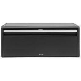 Контейнер для хліба Brabantia, односекційний, чорна сталь