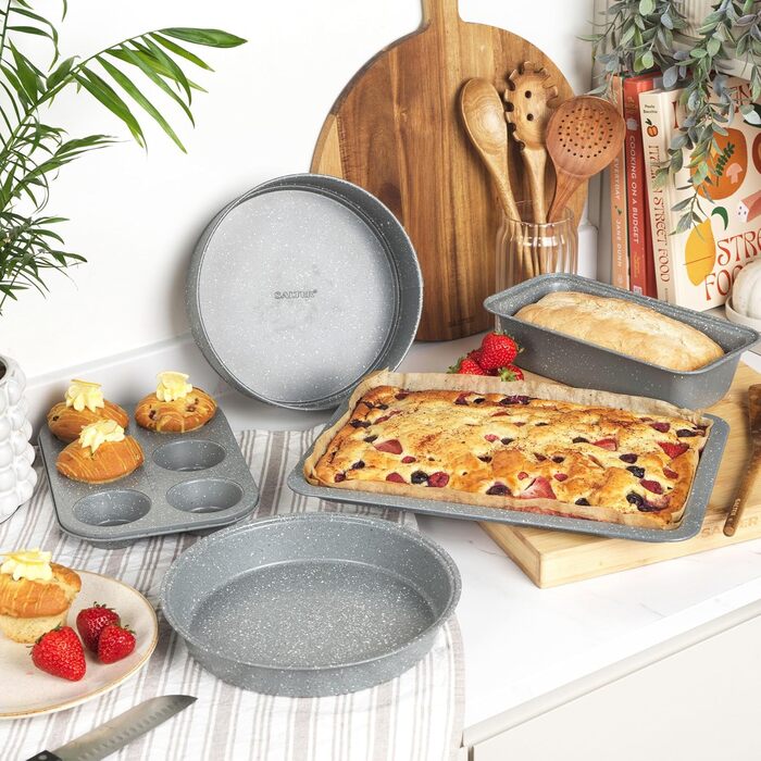 Форма для випічки SALTER, 24 см, роз'ємна, з антипригарним покриттям, для тортів та кішів