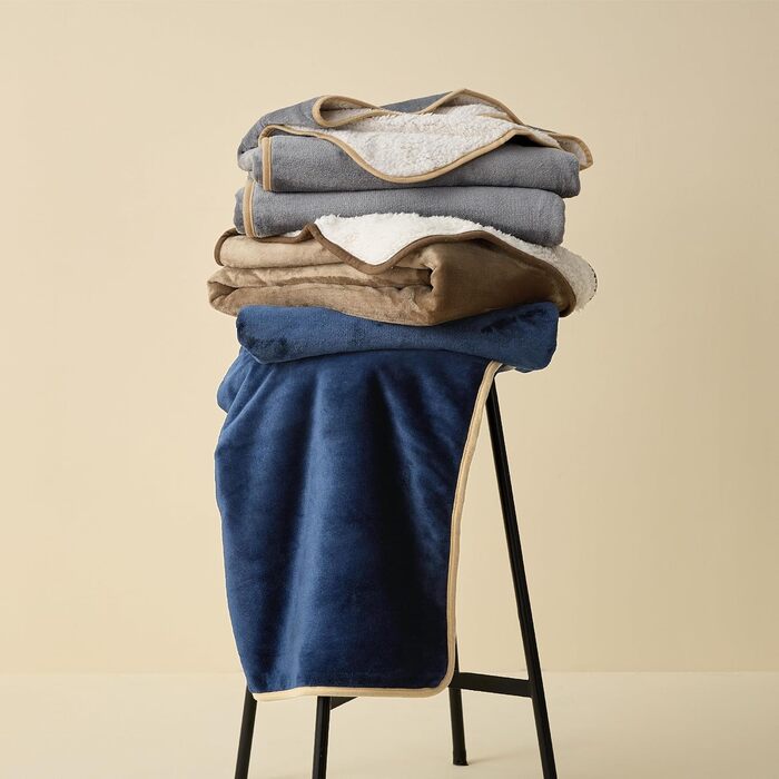 Водонепроникний коврик для собак Lesure, великі породи, 100x120 см, Outdoor, Sherpa Fleece, для дому та на вулицю, сірий