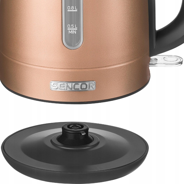 Електричний чайник Sencor SWK 1226GD, 2150 Вт, 1,2 л, жовтий/золотий