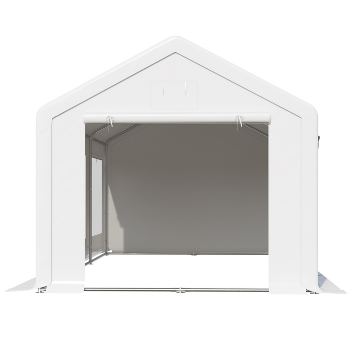 Outsunny Large Party Tent 6x3m with Removable Side Walls and Windows for Outdoor Events, Waterproof and Sturdy