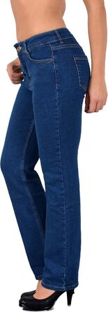 Джинси ESRA жіночі прямі з високою талією, стрейч, модель G200, розмір 34/J560