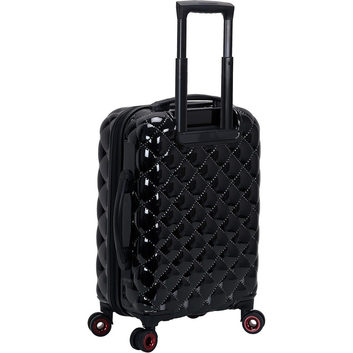 Набір валіз Rockland Quilt Hardside, розширюваний, 3 шт (20/24/28 дюймів), чорний