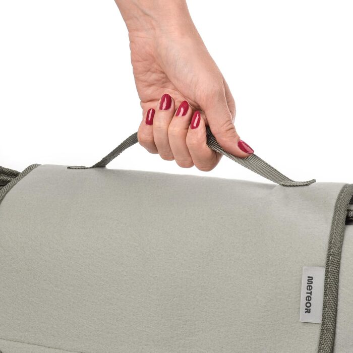 Плед для пікніка Meteor XXL водовідштовхувальний, термоізоляційний 175x200 см, бежевий - для пляжу, саду, кемпінгу