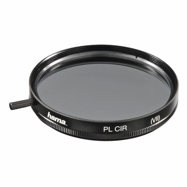 Поляризаційний фільтр Hama Polarisationsfilter 62mm - кругла поляризація, 4-шарова обробка, з коробкою