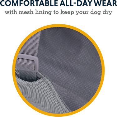 RUFFWEAR Swamp Cooler Dog Harness and Handle, Lightweight Running Gear Keeps Pets Cool in Hot Weather, Adjustable, Durable & Cooling, 2 Leash Ports, Graphite Gray (Large/XL, 81-107cm)