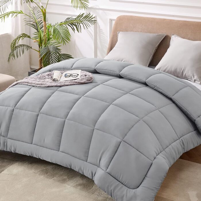 Комплект постільної білизни BEDSURE: ковдра зимова 135x200, ковдра літня 135x200, ковдра всесезонна 135x200, 450gsm, білий