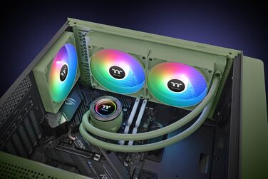 Система водяного охолодження Thermaltake TH280 V2 ARGB Matcha Green (280 мм)