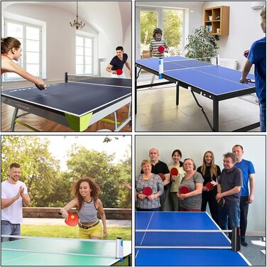 Набір для настільного тенісу Flintronic: 2 ракетки + 3 м'ячі, з чохлом. Підходить для початківців та професіоналів