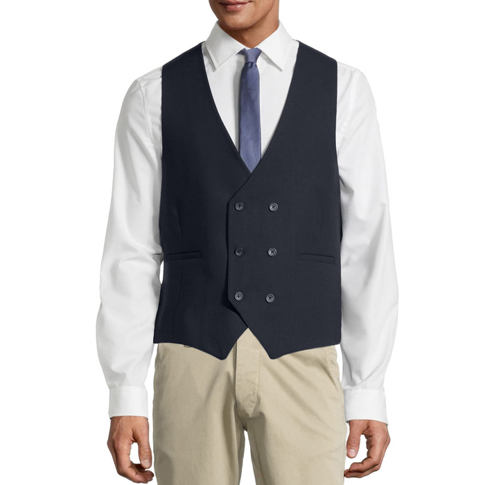 Стильний чоловічий жилет Steffen Klein Classy Gentleman, розмір 46, колір морський блакитний