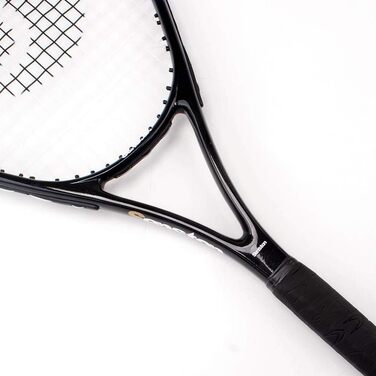 Тенісний racket Senston для професійних тренувань: ракетка для жінок та чоловіків з сумкою, овергрипом та демпфером вібрацій, блакитний, 27 дюймів