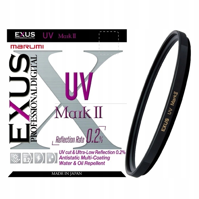 УФ-фільтр MARUMI EXUS Mark II UV 52мм