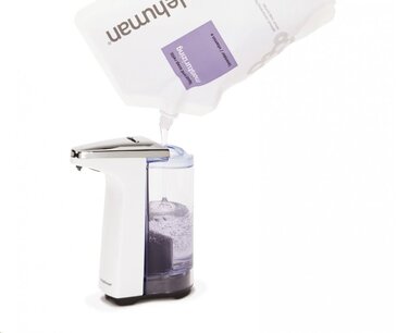 Безконтактний дозатор для мила Simplehuman, настільний, 225 мл, білий