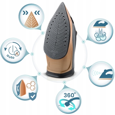 Бездротова парова праска Berdsen BD-333, 2600 Вт, керамічне покриття