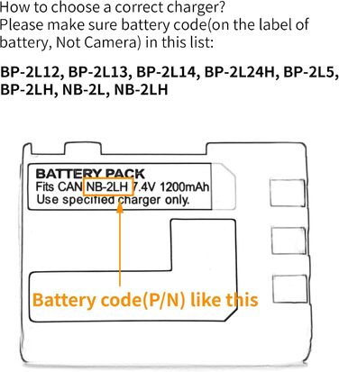 Зарядний пристрій USB NB-2L LCD для Canon EOS 350D 400D та серії PowerShot, Optura, ZR, MV