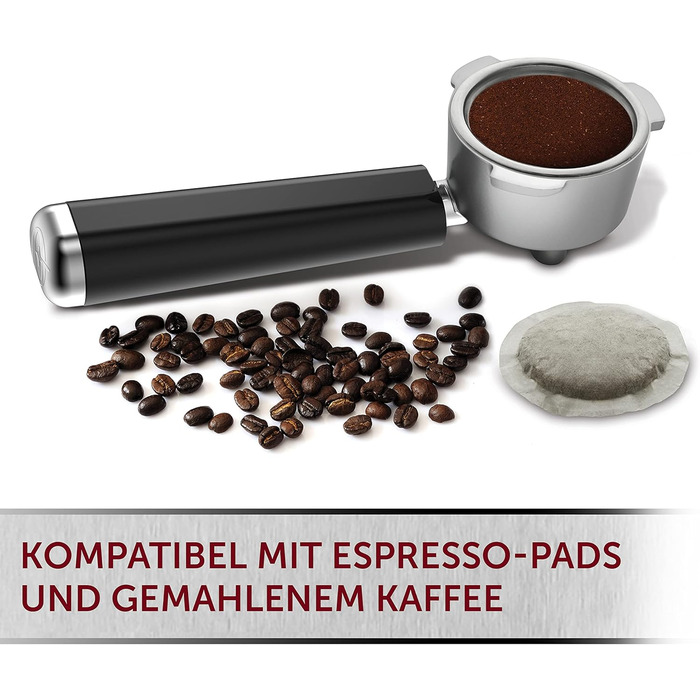 Кавомашина Breville Prima Latte II, еспресо, латте, капучино, 19 бар, червона, з капучинатором
