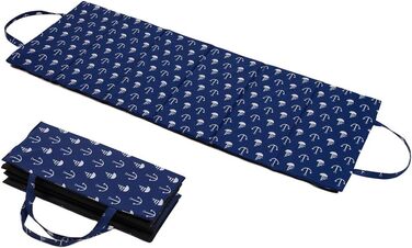 Ferocity 2-Pack Folding Beach Mat Set - Folding Mat with Carrying Handle, Durable Foam Blanket Model [061]