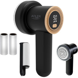 Машинка для видалення катишків Adler Europe: 6 лез, 3 швидкості, LED дисплей, USB зарядка, для одягу та тканин Машинка для видалення катишків Adler Europe: 6 лез, 3 швидкості, LED дисплей, USB зарядка, для одягу та тканин