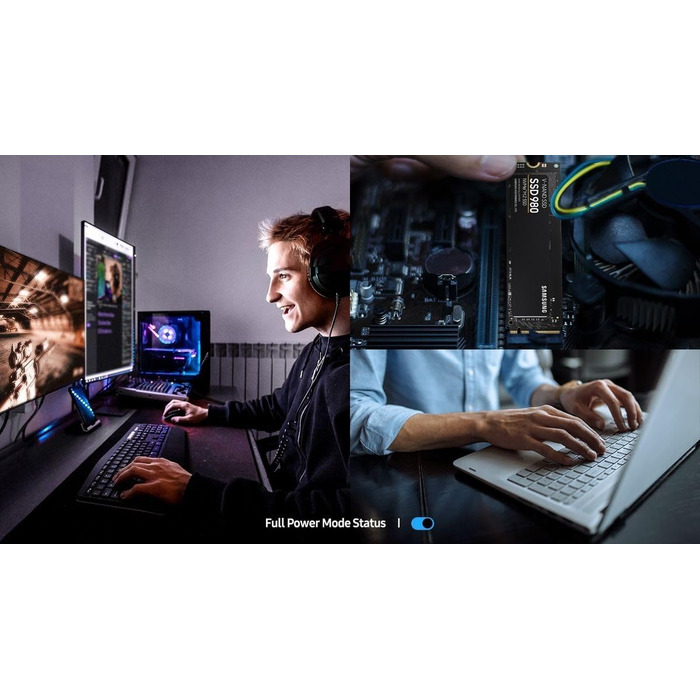 SSD Samsung 980 NVMe 1TB M.2 PCIe 3.0 – Швидкий накопичувач для ігор та щоденних завдань