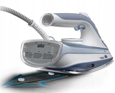 Парова праска Braun TexStyle 5 SI 5078 GY з підошвою 3D FreeGlide, 2800 Вт, EloxalPlus