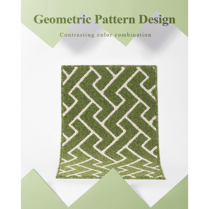 Килимок для дому чорного кольору 50 x 80 см, вологостійкий, антиковзаючий. Підходить для входу, коридору, саду, дому, тварин.