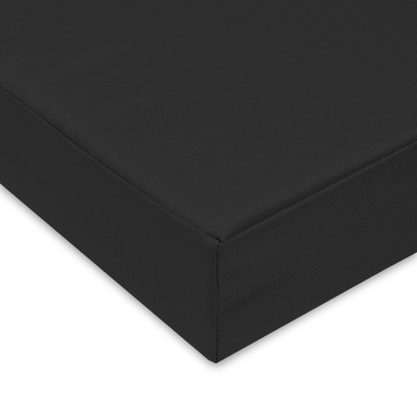 Подушка Superkissen24 120 x 40 x 8 см, чорна