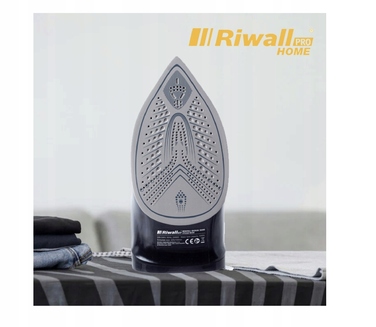 Праска RIWALL HOME PRO: вертикальна та горизонтальна праска, система Anti Calc Drip, 2200 Вт