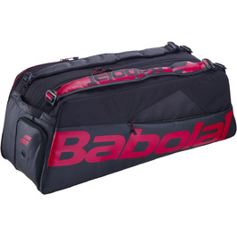 Спортивна сумка Babolat для тенісу, дитяча, блакитно-біло-рожева, з двома відділеннями, для аксесуарів