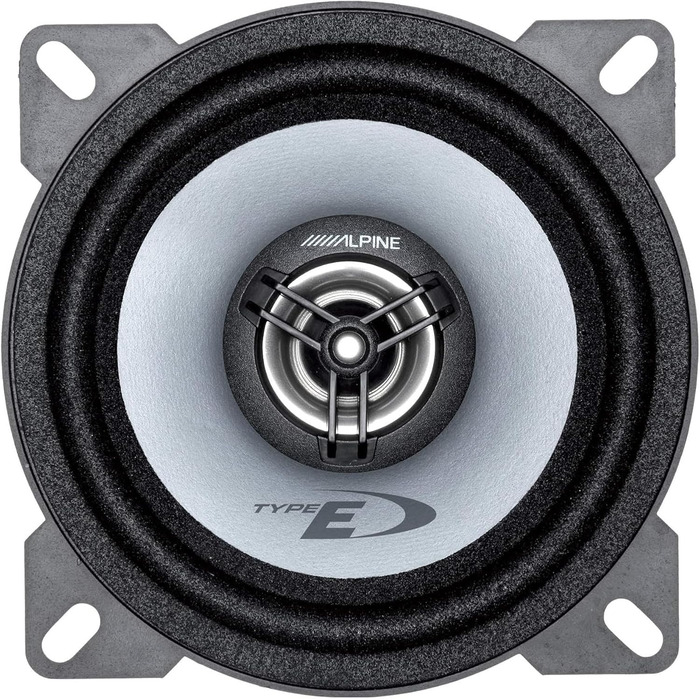 Alpine Electronics 10 см (4 дюйми) 2-смугові коаксіальні автомобільні динаміки