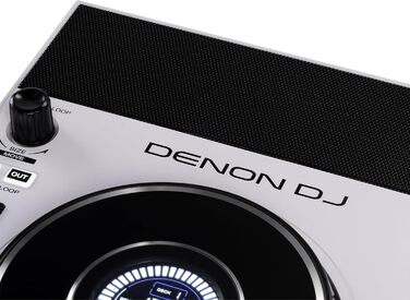 DENON DJ SC LIVE 4 - DJ контролер з розділенням на стеми, Wi-Fi, вбудовані колонки, сумісний з Serato DJ та Virtual DJ