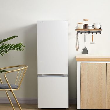 Дерев'яне ключове дошка JiangLin з полицею, декоративний тримач для ключів, настінна організація для ключів з 7 гачками, для входу, коридору, вітальні, чорний