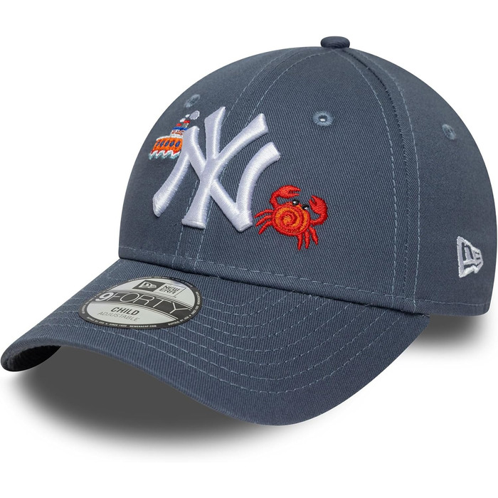Кепка New Era Spiderman Paint Base Black 9Forty Kids Snapback (4-6 років, New York Yankees)