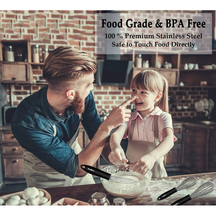 Віночок кухонний Walfos силіконовий 21 см, нержавіюча сталь - для збивання, перемішування, термостійкий, антипригарний