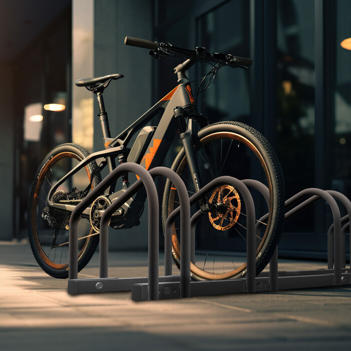 Relaxdays Bike Rack for 5 Bikes