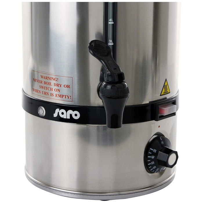 Saro 317-2010 Glühwein and Hot Water Boiler Model Hot Drink Mini, 10 L, 2500 W