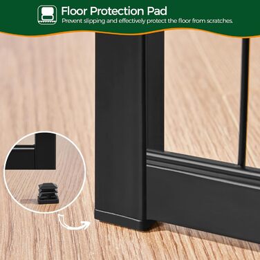 Лягу для цуценят Yaheetech, 12 секцій, 63 см, з 2 дверцятами, автоматичним замком, розкладний, для дому та саду